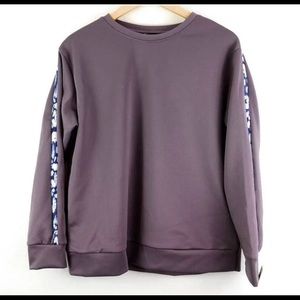 Nicole Miller Sport cuba Striped Sweatshirt